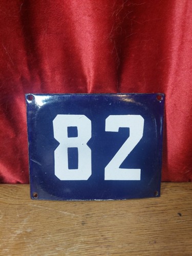 Vintage french enamel door - french,