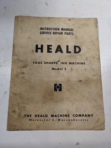 Heald tool sharpening machine - heald,