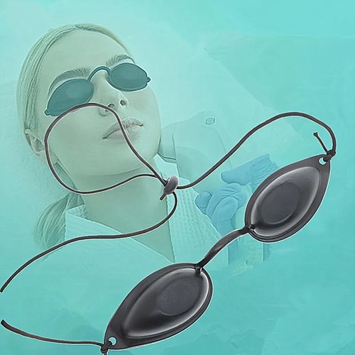 Adjustable silicone laser eye - laser,