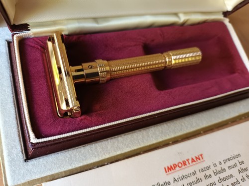 Gillette 22ct gold - gillette, slim