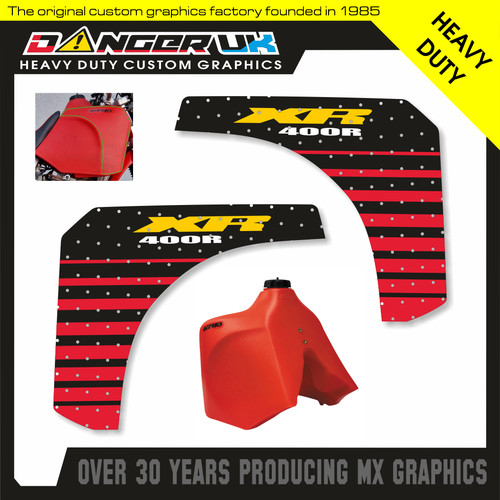 Honda 400 xr400 perforated - honda,