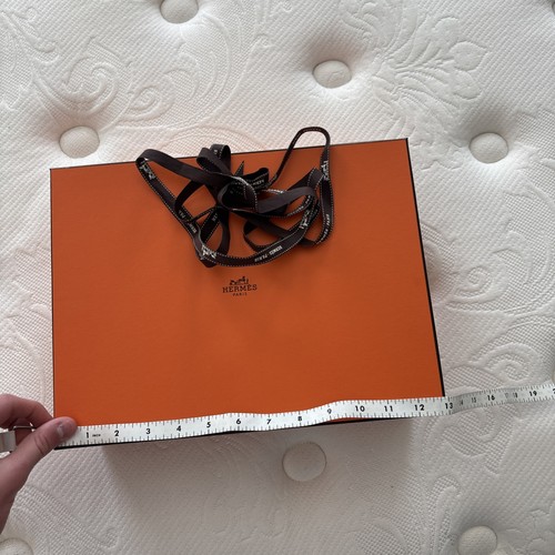 Hermes paris empty orange - empty,