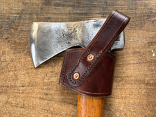 Handmade heavy duty Leather Belt loop For Gransfors Bruks Small Fores Axé