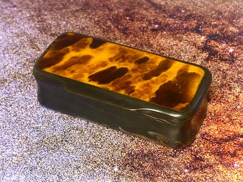 Pressed horn tortoiseshell