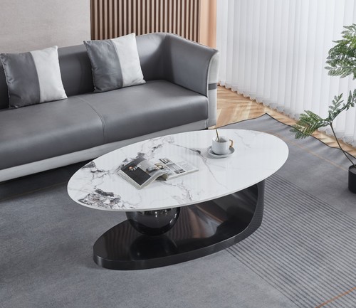 Avorio oval coffee table - avorio,