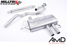 Milltek Renault Megane RS300 GPF Back Exhaust Non Valved EC Approved SSXRN423
