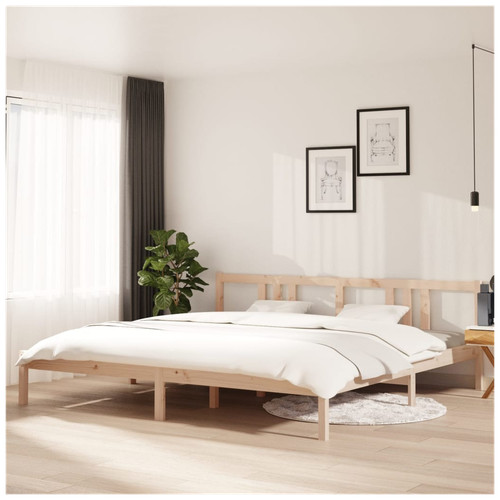 Bed frame solid pine - , wood
