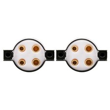 2pcs UX4 4pin Tube Ceramic