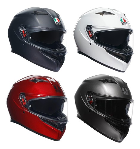 Agv plain motorcycle helmet - motorcycle,
