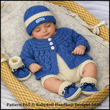 KNITTING PATTERN DOLL, BABY &