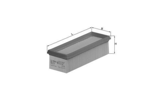 Air filter mahle fits renault - filter,