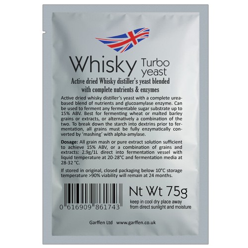 Whisky turbo yeast - whisky,
