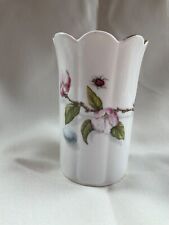 Vintage Aynsley Nature's Delights Fine Bone China Vase 9cm Tall