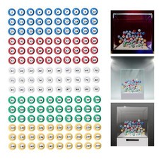 150 Pieces Bingo Balls Tally