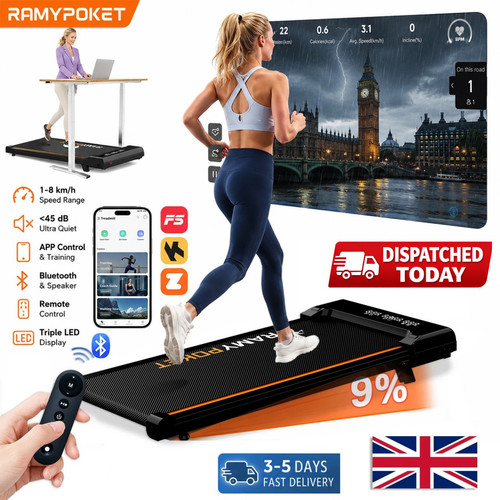 Walking pad with incline under - incline,