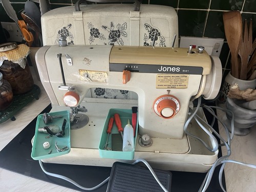 Jones vintage electric sewing - vintage,