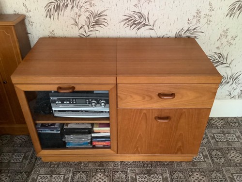 Vintage teak cabinet - teak, hi-fi