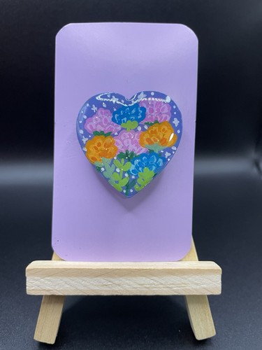 Brooche festive garden - "festive,