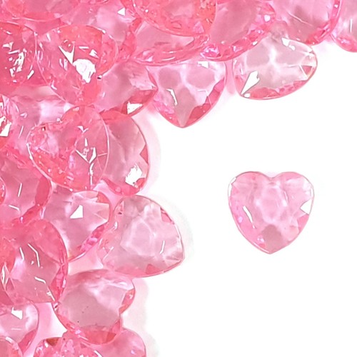 Light pink heart scatter - light,