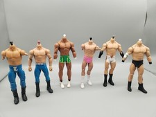 6 Mattel WWE Basic Wrestling