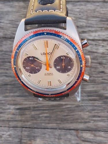 Mens vintage lanco chronograph - lanco,