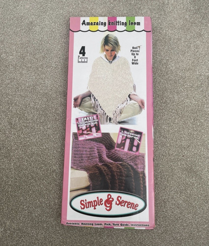 Simple serene serenity loom - &,