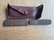 2 Vintage Steel Tone Bars Guitar Slide for Lap Steel Dobro Textured Surface