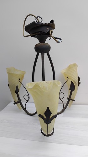 Medieval style chandelier - chandelier,