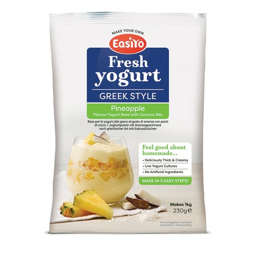 Easiyo pineapple with coconut - pineapple,