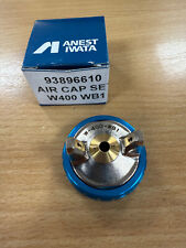 Anest Iwata W400 Air Cap Set WB1 New and Boxed  Sizes 1.0-1.4mm