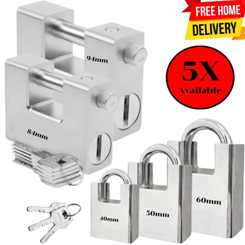 Heavy duty padlocks with keys - heavy,