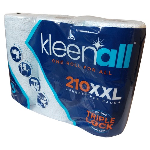 Kleenall roll ply - roll, 100