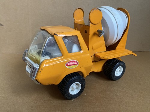 Vintage tonka cement mixer - cement,