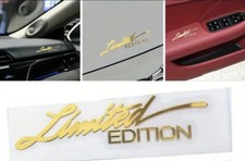 2pcs GOLD LIMITED EDITION 3D