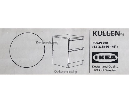 Ikea kullen chest drawers - kullen, 2