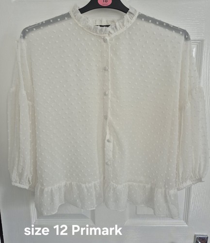 Ladies ivory sleeve blouse - ladies, 3/4