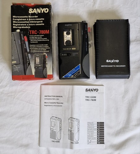 Sanyo trc 780m - sanyo, talk-book