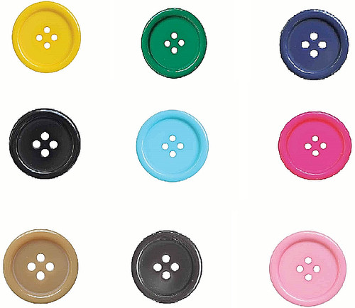 Fine style four hole - hole, buttons