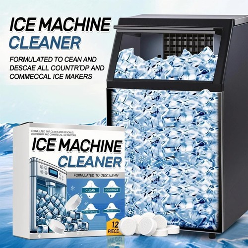 Ice machine cleaner maker - ice,