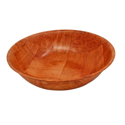 Wooden bowl 20cm woven - 20cm,