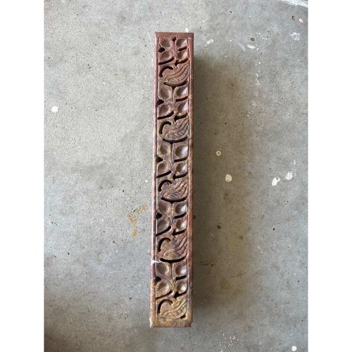 Hand carved soapstone incense - soapstone,