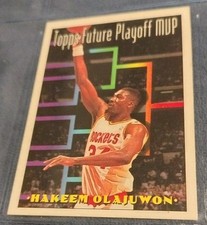 MVP🥇🏀🏆MINT! FUTURE PLAYOFFS 1994 TOPPS GOLD/Hakeem Olajuwon #205 OFFERS👍👍