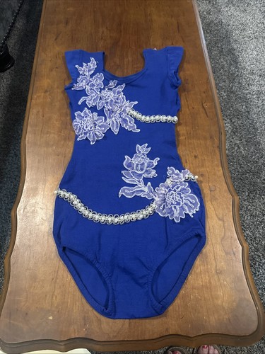 Vintage blue sequined - blue,