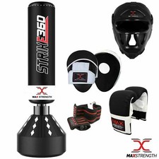 Max Strength Free Standing Boxing Punch Bag Stand MMA Kick Martial Art Training