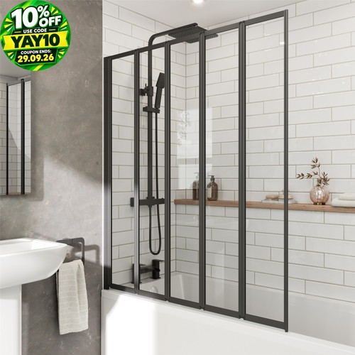 Panel folding bath shower - panel,