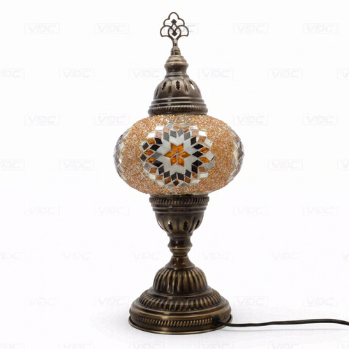 Amber turkish mosaic table - amber,