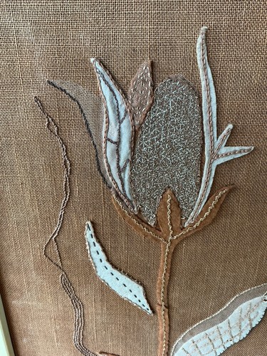 1960s vintage crewel work - 1960s,