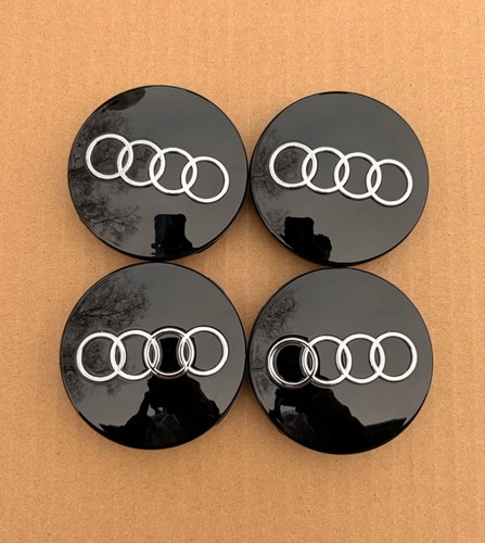Audi 68mm black - 4x,
