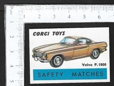 Vintage matchbox label - CORGI