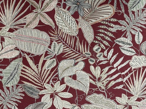 Sherbourne linen fabric floral - linen,